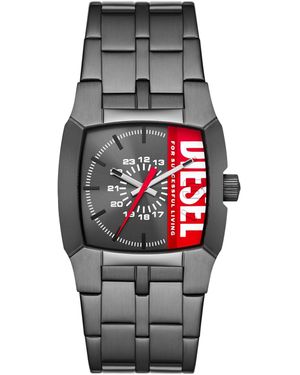 DIESEL Orologio da uomo Cliffhanger movimento al quarzo/3 lancette cassa 36mm con cinturino in acciaio inossidabile DZ2188 - Grigio