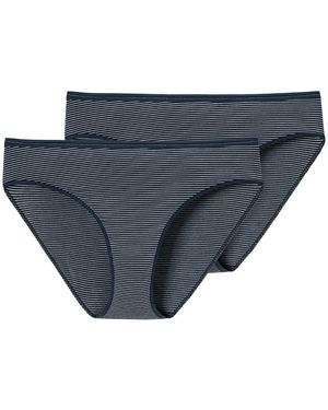 Schiesser Tai Slip - 4er - Grau