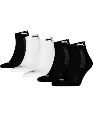 PUMA Cushioned Quarter 5P - Negro