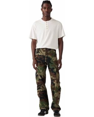 Levi's Xx Cargo Straight Trouser - Black