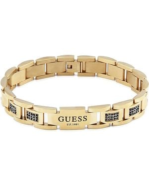 Guess Bracelet Jumb01342jwygbkt-u Frontiers Men's Bracelet - Metallic