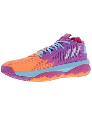 adidas Dame 8 Basketballschuhe für - Blau