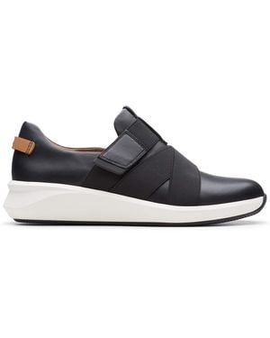 Clarks Un Rio Strap Sneaker Schoenen - Blauw