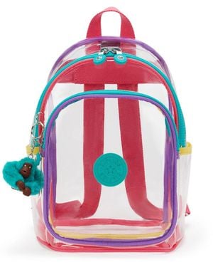 Kipling Jacinta Clear Backpack - Red