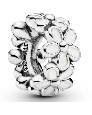 PANDORA Abalorio Separador 791495EN12 Mujer Plata Margarita Blanco & Abalorio Calado 790964 Mujer Plata Abre tu corazón - Metálico