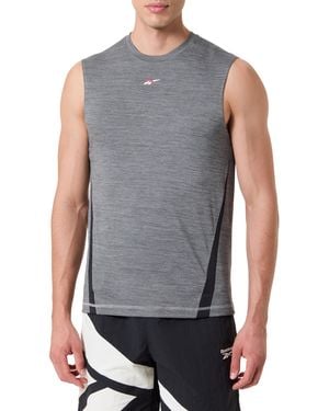 Reebok ID Train Energy Slvls Tech tee - Gris