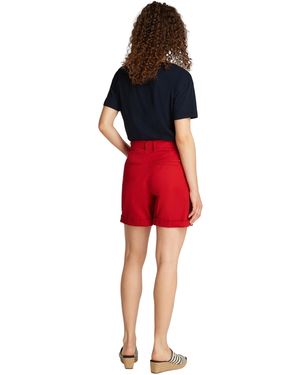 Tommy Hilfiger Chino Shorts Kurz - Rot