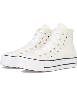 Converse Chuck Taylor All Star -Sneaker mit Plateausohle - Weiß
