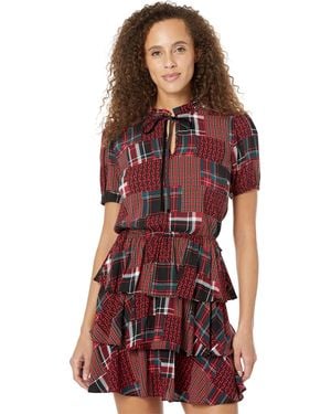 Tommy Hilfiger Sportswear Short Sleeve Mini Dress - Red