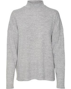 Vero Moda VMBELLA LS TOP JRS NOOS - Grau