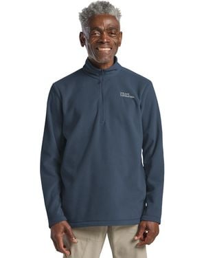 Jack Wolfskin Taunus HZ M Pullover - Blau