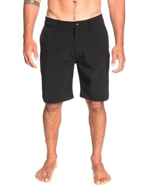 Quiksilver Union Amphibian Hybrid 20 Inch Outseam Short - Black