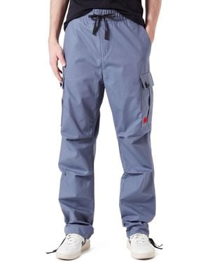 HUGO Garlo233 Trousers_flat - Blue