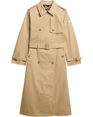 Superdry Classic Trench Coat - Natural