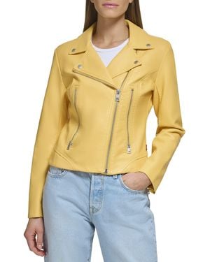 Levi's Vegan Leather 538 Moto Jacket - Metallic