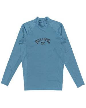 Billabong Shirt Rash Vest - Smoke Blue
