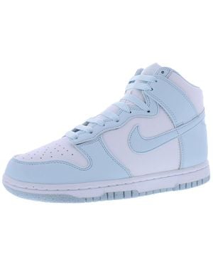 Nike W Dunk High Nn Trainer - Blue
