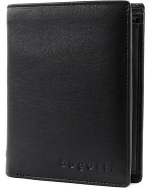 Bugatti City Line RFID Coin Wallet Combi Style 13CC Black - Nero