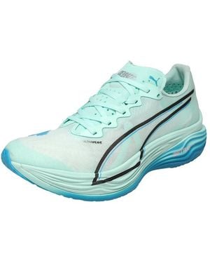 PUMA Deviate Nitro Elite 3 Road Running Shoes S Mint Melt 10 Uk - Green