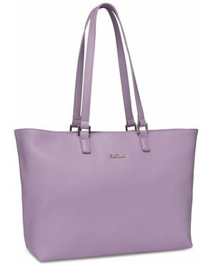 Replay Borsa tote da donna in ecopelle - Viola