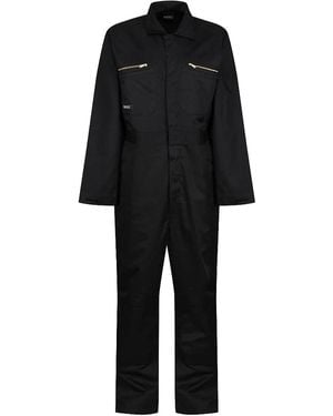 Regatta Professional S Pro Zip Durable Coveralls - Black