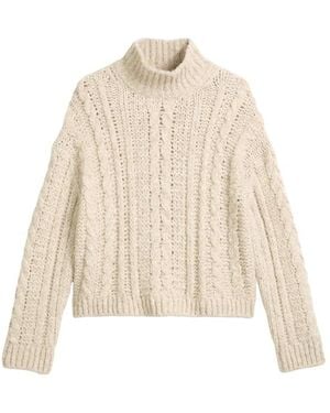Marc O' Polo Pull, manches longues, col montant, Pierre naturelle, XS - Neutre