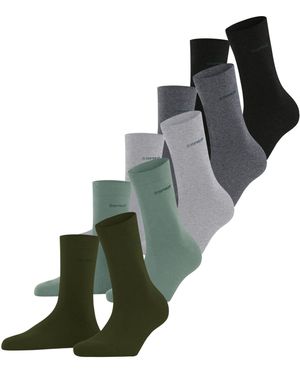 Esprit Solid Mix 5-pack Socks - Green
