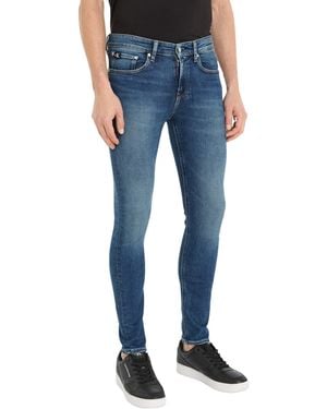 Calvin Klein Jeans Skinny J30J324198 Pantaloni di Jeans - Blu