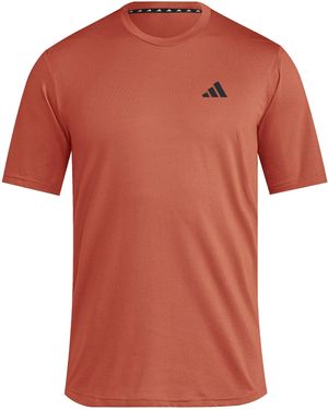 adidas T-shirt da allenamento Essentials Feel Ready da uomo - Rosso
