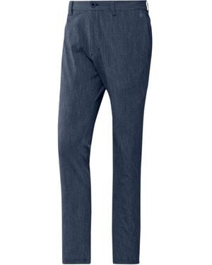 adidas Golf Standard Crosshatch Pant - Blue