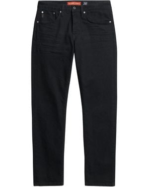Superdry Jeans Droits Pantalons - Noir