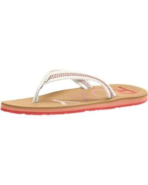 Roxy Womens Vista Flip-flop Sport Sandal - Black