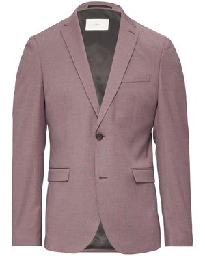 S.oliver S.O Pure: Slim-Fit-Sakko aus Viskosestretch zartrosa 54 - Lila
