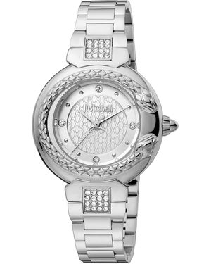 Just Cavalli Animalier uhr JC1L174M0045 Watch Time Quarzuhr - Mettallic