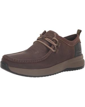 Clarks Wellman Moc Oxford - Brown