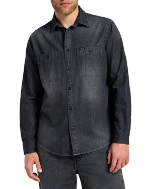 Lee Jeans Worker Shirt 2.0 Maglietta - Nero