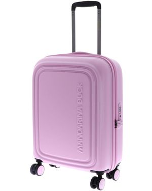 Mandarina Duck Logoduck + Trolley Cabin P10SZV54 - Viola