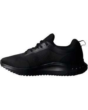 Calvin Klein 's Eva Sock Mix Lace-up Runner Trainers - Black