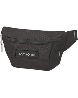 Samsonite Sonora - Sac Banane, 13 cm, 2.5 L, Noir (Black) - Gris