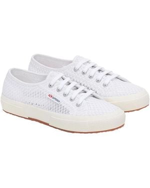 Superga S/ladies 2750 Mesh Trainers - White