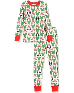 Amazon Essentials Disney | Marvel | Star Wars Conjuntos de Pijama Ceñidos de Algodón Niño - Multicolor