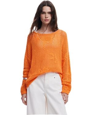 Desigual Jers_bruma - Oranje
