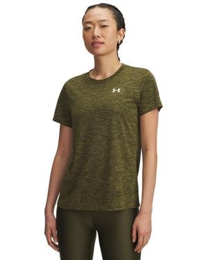 Under Armour Tech Twist Short Sleeve Expedition - Green