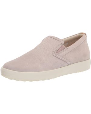 Ecco S Soft 7 Casual Slip On Trainer - Black