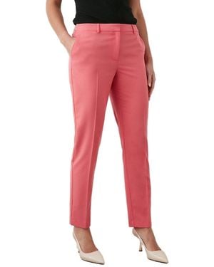 Dorothy Perkins S/ladies Tall Ankle Grazer Trousers - Red