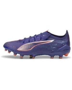 PUMA Ultra 5 Ultimate Ag Football Boots Uk 4.5 Purple - Blue