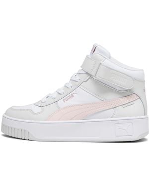 PUMA Carina Street Mid Trainers - White