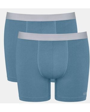 Sloggi Go Abc 2.0 Short 2p Provincial Blue - Blauw