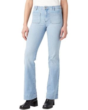 Wrangler Flare Jeans - Blu