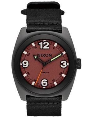 Nixon Analog Uhr mit Edelstahl Armband A1447-5351-00 - Schwarz
